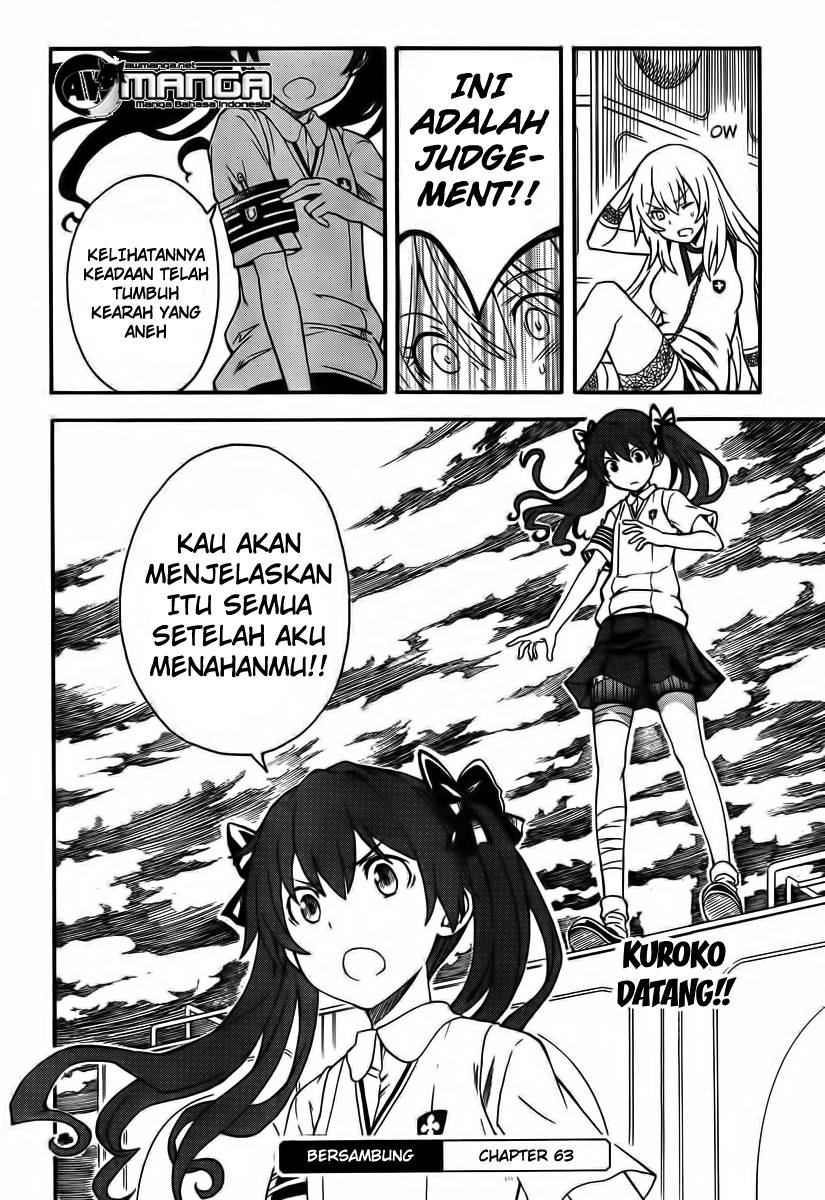 To Aru Kagaku no Railgun Chapter 62